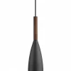 Luminaires Scandinaves-Luminaires Nordlux Suspension Nordlux PURE Noir, 1 lumière