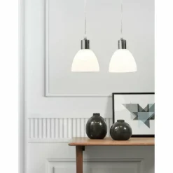 Luminaires Nordlux Suspension Nordlux RAY Chrome, 2 lumières