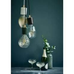 Luminaires Nordlux Suspension Nordlux SIV Laiton, Blanc, 1 lumière* Suspensions