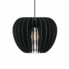 Luminaires Scandinaves-Luminaires Nordlux Suspension Nordlux TRIBECA Noir, 1 lumière