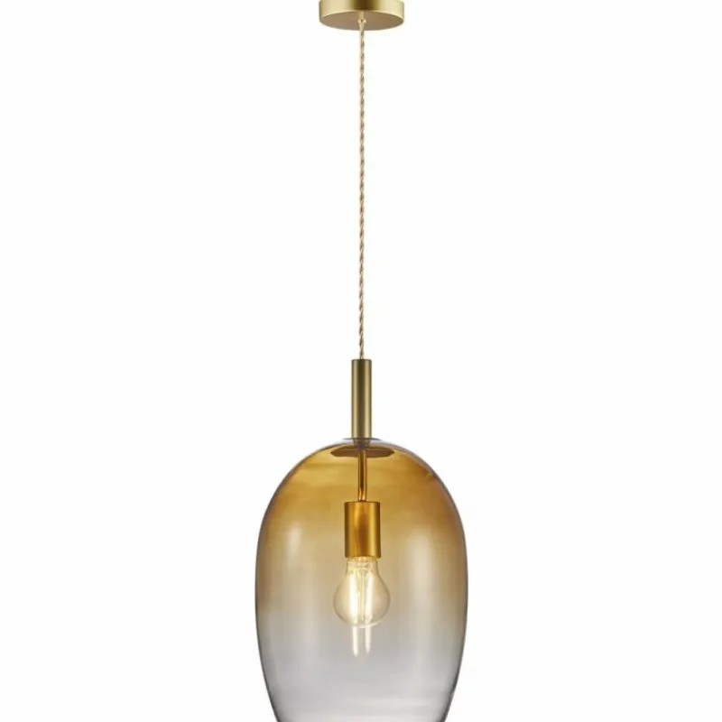 Luminaires Nordlux Suspension Nordlux UMA Laiton, 1 lumière