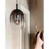 Suspension Verre Fumé-Luminaires Nordlux Suspension Nordlux UMA Noir, 1 lumière