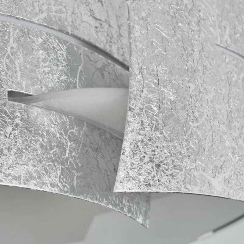 hofstein Suspension Novara Argenté, 3 lumières