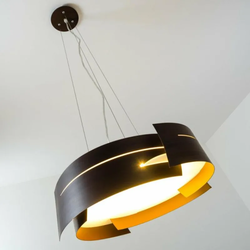 hofstein Suspension Novara Brun, 3 lumières