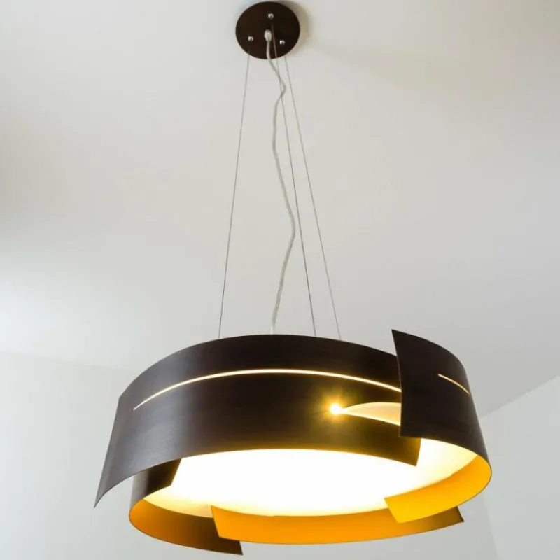 hofstein Suspension Novara Brun, 3 lumières