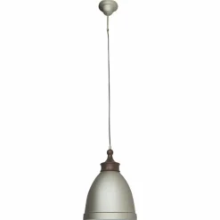 Lampes Vintages & Rétros-Luminaires Näve Suspension Näve Pinhead Bois foncé, 1 lumière