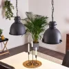 Lampes Industrielles-hofstein Suspension Ogho Noir, 2 lumières