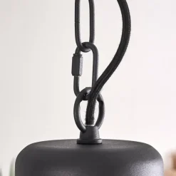 Lampes Industrielles-hofstein Suspension Ogho Noir, 2 lumières