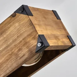 Lampes Industrielles-hofstein Suspension Olomouc Écru, Noir, 4 lumières