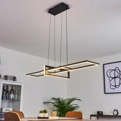 hofstein Suspension Omega LED Noir, 1 lumière