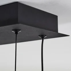 Lampes Art Déco-hofstein Suspension Omega LED Noir, 1 lumière