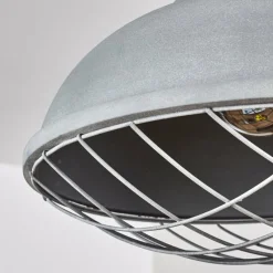 Lampes Industrielles-hofstein Suspension Onsala Bleu, Gris, 1 lumière