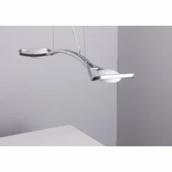 Luminaires Osram Suspension Osram Slingshot LED Chrome, 2 lumières* Éclairage Led