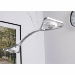 Luminaires Osram Suspension Osram Slingshot LED Chrome, 2 lumières* Éclairage Led