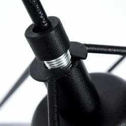 Lampes Vintages & Rétros-hofstein Suspension Pajarito Noir, 1 lumière