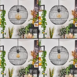 Lampes Industrielles-hofstein Suspension Pampanillo Noir, 1 lumière