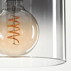 hofstein Suspension Parane Clair, Fumé, 4 lumières