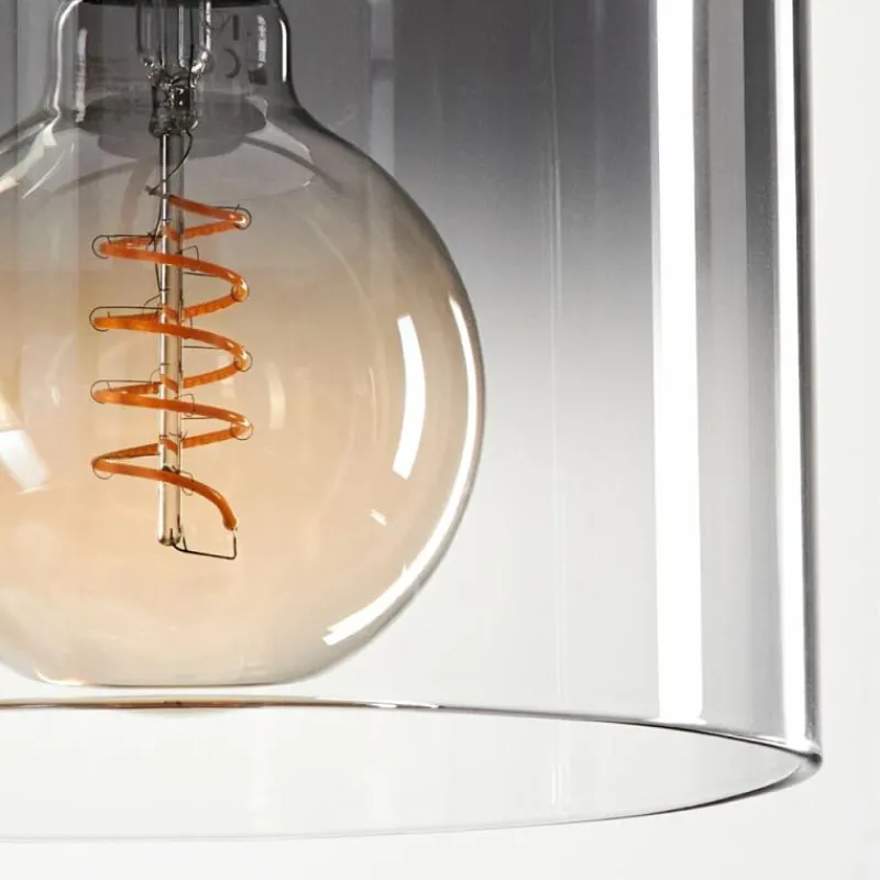 hofstein Suspension Parane Clair, Fumé, 4 lumières