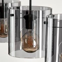 hofstein Suspension Parane Fumé, 4 lumières