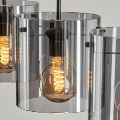 hofstein Suspension Parane Fumé, 4 lumières