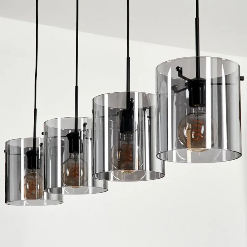 hofstein Suspension Parane Fumé, 4 lumières