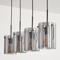hofstein Suspension Parane Fumé, 4 lumières