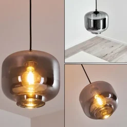 hofstein Suspension Patterson Noir, 1 lumière