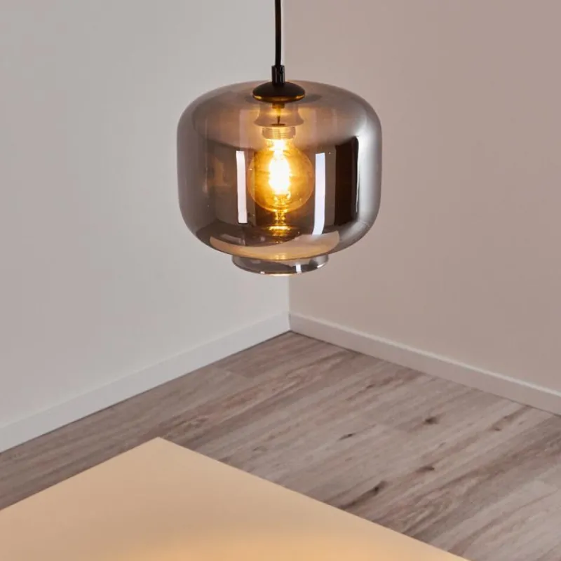 hofstein Suspension Patterson Noir, 1 lumière