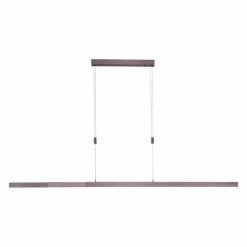 Luminaires Scandinaves-Luminaires Paul Neuhaus Suspension Paul Neuhaus ADRIANA LED Brun, 3 lumières