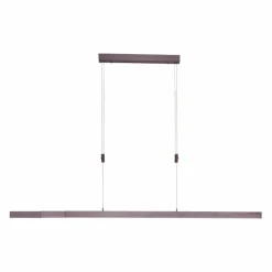 Luminaires Scandinaves-Luminaires Paul Neuhaus Suspension Paul Neuhaus ADRIANA LED Brun, 3 lumières