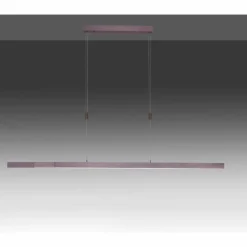 Luminaires Scandinaves-Luminaires Paul Neuhaus Suspension Paul Neuhaus ADRIANA LED Brun, 3 lumières