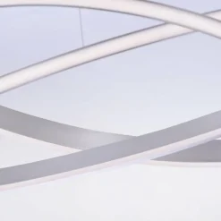 Luminaires Paul Neuhaus Suspension Paul Neuhaus ALESSA LED Argenté, 2 lumières, Télécommandes* Éclairage Led