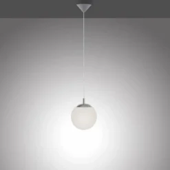 Luminaires Paul Neuhaus Suspension Paul Neuhaus BOLO Argenté, 1 lumière