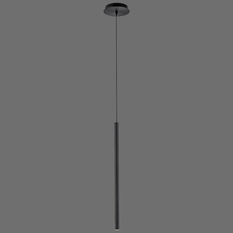 Luminaires Paul Neuhaus Suspension Paul Neuhaus FLUTE LED Noir, 1 lumière* Éclairage Led