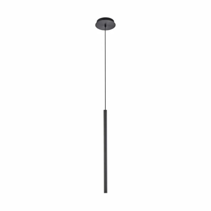 Luminaires Paul Neuhaus Suspension Paul Neuhaus FLUTE LED Noir, 1 lumière* Éclairage Led