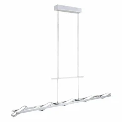 Luminaires Paul Neuhaus Suspension Paul Neuhaus ILONA LED Chrome, 5 lumières* Éclairage Led