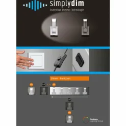 Luminaires Paul Neuhaus Suspension Paul Neuhaus INIGO LED Acier inoxydable, 2 lumières* Suspensions