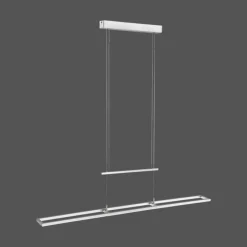 Luminaires Paul Neuhaus Suspension Paul Neuhaus INIGO LED Acier inoxydable, 2 lumières* Suspensions