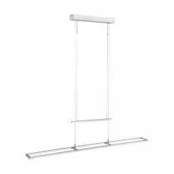 Luminaires Paul Neuhaus Suspension Paul Neuhaus INIGO LED Acier inoxydable, 2 lumières* Suspensions