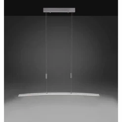 Luminaires Paul Neuhaus Suspension Paul Neuhaus JANINA LED Acier inoxydable, 1 lumière* Suspensions