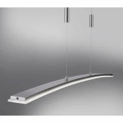 Luminaires Paul Neuhaus Suspension Paul Neuhaus JANINA LED Acier inoxydable, 1 lumière* Suspensions