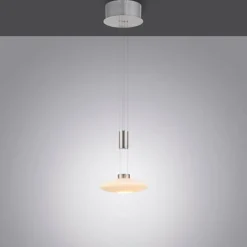 Luminaires Paul Neuhaus Suspension Paul Neuhaus LAUTADA LED Acier brossé, 1 lumière