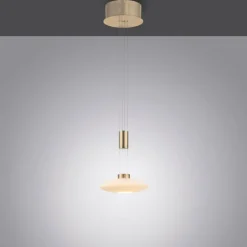 Luminaires Paul Neuhaus Suspension Paul Neuhaus LAUTADA LED Laiton, 1 lumière