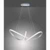 Luminaires Paul Neuhaus Suspension Paul Neuhaus MELINDA LED Acier inoxydable, 1 lumière* Éclairage Led