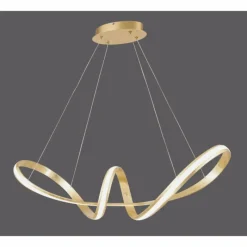 Lampes Dorées-Luminaires Paul Neuhaus Suspension Paul Neuhaus MELINDA LED Or, 1 lumière