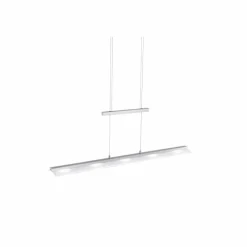 Luminaires Paul Neuhaus Suspension Paul Neuhaus NELE LED Acier inoxydable, 5 lumières