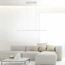 Luminaires Paul Neuhaus Suspension Paul Neuhaus PURE-LITE LED Acier inoxydable, 1 lumière* Éclairage Led