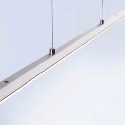 Luminaires Paul Neuhaus Suspension Paul Neuhaus PURE-LITE LED Acier inoxydable, 1 lumière* Éclairage Led
