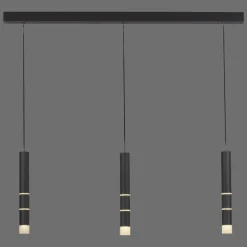 Luminaires Paul Neuhaus Suspension Paul Neuhaus PURE-VEGA LED Noir, 9 lumières* Éclairage Led