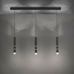 Luminaires Paul Neuhaus Suspension Paul Neuhaus PURE-VEGA LED Noir, 9 lumières* Éclairage Led